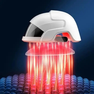 Gorro Inteligente Portátil para el Crecimiento del Cabello, de ABS, para Uso Doméstico, 2 en 1, Reparación del Cuero Cabelludo y Tratamiento de Regeneración Capilar, Reutilizable, Seguro para la Pérdida de Cabello - Product Image 3