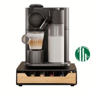 Organisateur de capsules de café Nespresso Originaline K Cup pour la maison ou le bureau, tiroir de rangement en bambou compatible avec 60 capsules de café - Product Image 3