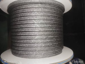 Gfo lớp đen PTFE đóng gói <span class=keywords><strong>Graphite</strong></span> mở rộng PTFE tuyến đóng gói và vòng cho niêm phong van, máy bơm tốc độ cao, trục trộn - Product Image 4