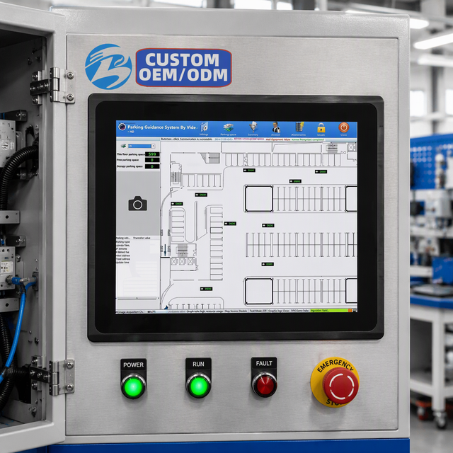 17 Inch Industrial Touch Screen Monitor for CNC HMI 1280x1024 5:4 PCAP VGA LED Backlit Aluminum Alloy Panel Mount