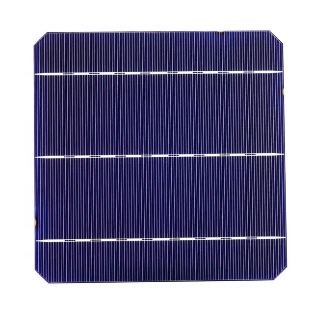 モノラル太陽電池グレード6x6 3BB 5W 20.6% カスタムサイズダークブラックソーラーパネル用