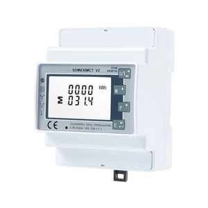 <strong>SDM630MCT</strong> <strong>V2</strong> MID/ETL CT Type Din Rail Three Phase Multi-function Energy Meter for EV Charging Metering - Product Image 1