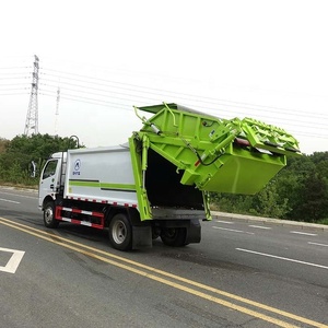 Camión de Basura Dongfeng Premium de 6 Ruedas y 8CBM con Carga Trasera para Operaciones Comerciales de Eliminación y Reciclaje de Residuos - Product Image 5