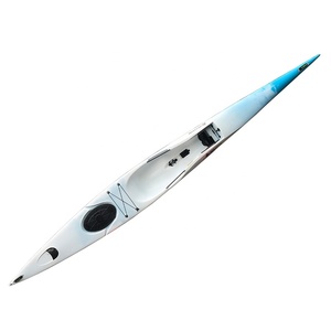 Surfski en plastique professionnel, rapide et stable, pour la course sur les vagues - Product Image 1
