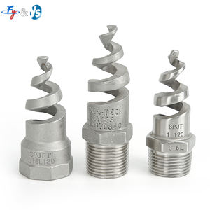 1/4 mâle en acier inoxydable spirale buse forte Jet piscine ventilateur radiateur filtres buse d'air Angle Structure haut débit - Product Image 3