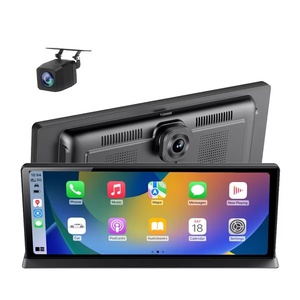 Nouvel écran tactile 11.3 "Carplay Android Auto Display avec caméras avant et arrière 5K + 1080P <span class=keywords><strong>enregistrement</strong></span> en boucle WiFi et connexion par carte SD - Product Image 1