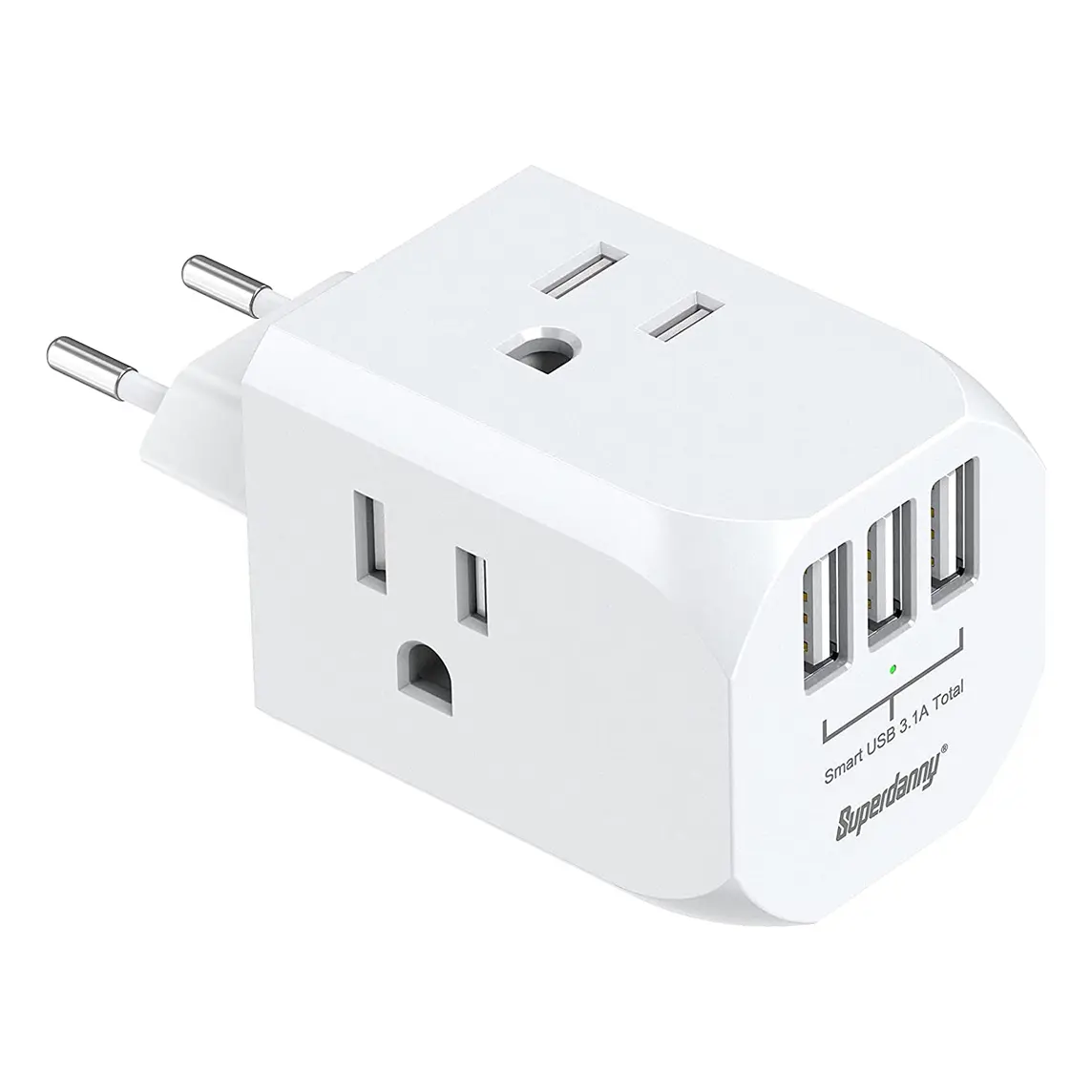 Superdanny free shipping universal travel adapter converter multi plug outlet extender with usb european travel plug adapter