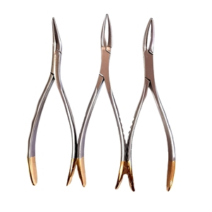 ชุดคีมถอนฟัน 3 ชิ้น สแตนเลส สำหรับตรวจสอบรากฟัน คีมจัดฟัน ขายส่ง - Product Image 1