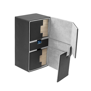 De alta calidad de cuero mtg juego de cartas del tarot caso tarjetas mágicas escritorio cajas de almacenamiento - Product Image 1