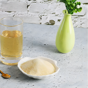 Feuilles et <span class=keywords><strong>poudre</strong></span> de gélatine de bœuf biologique halal, solubles à l'eau froide, idéales pour la confection de desserts et pâtisseries halal exquis - Product Image 3