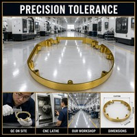 Support de montage à double trou usiné CNC, léger et de précision, pour l'installation d'équipements