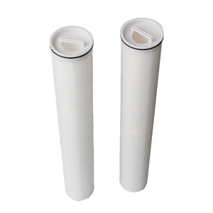 Cartouche filtrante plissée à haut débit en gros pour usine, 5/10/20μm, média PP 40 pouces pour système de traitement d'eau par osmose inverse - Product Image 2