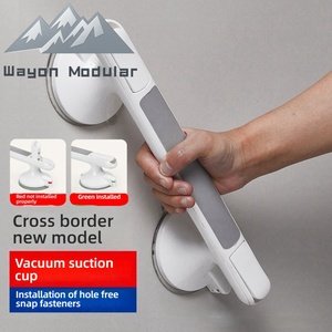 Barre d'appui antidérapante à <span class=keywords><strong>ventouse</strong></span> robuste Wayon pour la sécurité dans la salle de bain, la <span class=keywords><strong>douche</strong></span> et les portes en verre - Product Image 2