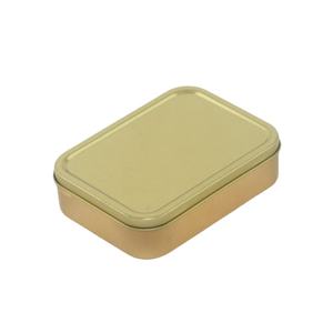 Emballage personnalisé Oem, boîte en étain métallique or avec impression - Product Image 6