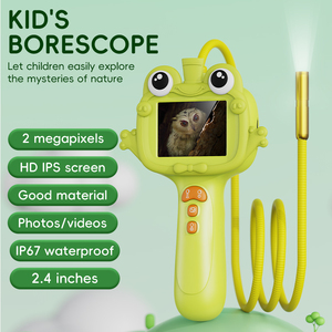 Xách tay dễ thương 8LED Full HD ảnh <span class=keywords><strong>video</strong></span> kỹ thuật số kiểm tra máy ảnh mini trẻ em nội soi <span class=keywords><strong>borescope</strong></span> - Product Image 2