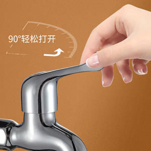 Grifo de Agua Fría de un Solo Manípulo, Montado en la Pared, con Válvula de Cerámica, Fácil Instalación, Grifo para Fregadero de Cocina - Product Image 4