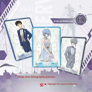 Tarjetas Coleccionables Auténticas de Evangelion de Kayou, Serie Clásica de Renacimiento, Serie <span class=keywords><strong>1</strong></span>, Artículos de Anime, Coleccionables Raros - Product Image 3