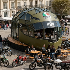 Custom Glasvezel Koffiehelm Sculptuur, Groot Thema <span class=keywords><strong>Monument</strong></span> Decoratie Voor Zakelijke Display - Product Image 3