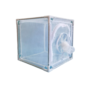 Cage à cadre <span class=keywords><strong>d</strong></span>étachable en acier inoxydable à 100 mailles Boîte à cages <span class=keywords><strong>d</strong></span>'éclosion <span class=keywords><strong>d</strong></span>'<span class=keywords><strong>observation</strong></span> des <span class=keywords><strong>insectes</strong></span> à motif solide de style luxe moderne - Product Image 1