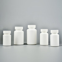 Bouteilles de pilules en plastique 10ml-300ml HDPE/PET capsule pharmaceutique bouteille de pilule médecine vitamine supplément bouteille conteneur