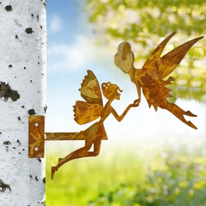 Adornos de animales para jardín: Oruga, niña, lobo, duende, pingüino, águila, foca, artículos modernos y de estilo industrial. - Product Image 2