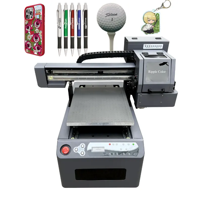 Stampante uv macchina da stampa a letto piatto dtf uv stampante a letto piatto macchina da stampa a2