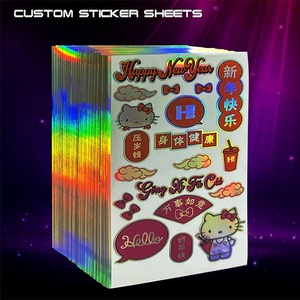 Personalized 5-12cm Kiss Cut Vinyl Decal <strong>Sticker</strong> Waterproof Transparent PVC Self Adhesive <strong>Printing</strong> <strong>Custom</strong> <strong>Stickers</strong> - Product Image 4