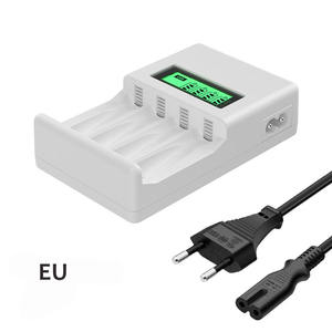 Baterías recargables universales inteligentes de 4 ranuras 1,2 V 3,2 V LiFePO4 3,7 V li-ion <span class=keywords><strong>IMR</strong></span> 18650 pantalla LCD cargador de batería de 4 ranuras - Product Image 4