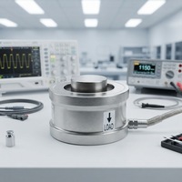 Capteur de force à compression à rayons en acier allié, transducteur de pesage à haute capacité de surcharge pour peseuses doseuses, essais de matériaux et force de trémie