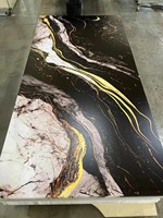Panneau mural intégré en PVC sans joint pour une construction rapide et un projet de décoration intérieure