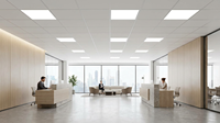 Panneaux et dalles de plafond perforés en aluminium 600x600 rectangulaires, design moderne, plafond suspendu avec garantie de 5 ans
