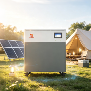 Système solaire mobile autonome monophasé sur roues avec batterie au lithium fer phosphate intégrée - Product Image 5