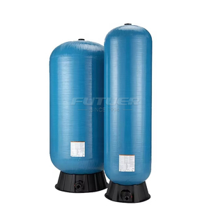 Filtre à média 2054 1252 FRP <span class=keywords><strong>adoucisseur</strong></span> avec trou en dôme / ouverture de tuyau inférieure pour l'industrie du traitement de l'eau - Product Image 2
