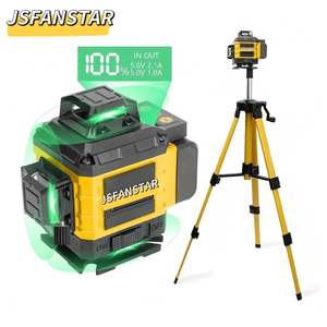 Nível Laser Rotativo Autonivelante 4D 16 Linhas Nível de Bolha Cruzado 50 Metros com Tripé - Product Image 4