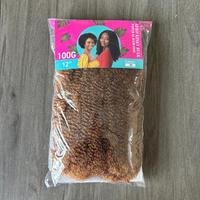 Vente en gros usine – Extensions de tresses synthétiques afro crépues en vrac, 12 pouces, 100g, trame simple, douces et rebondissantes, résistantes à la chaleur