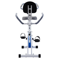 Vélo de fitness pliable et peu encombrant X Bike avec système de tension magnétique silencieux et capacité de charge de 150 kg