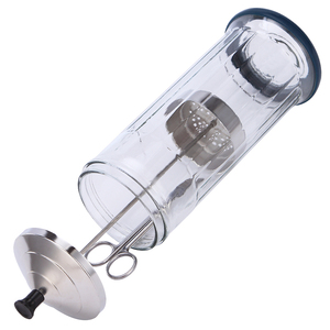 Tijeras de peluquería transparentes, botella de vidrio, embalaje cosmético <span class=keywords><strong>para</strong></span> herramientas de peluquería - Product Image 3