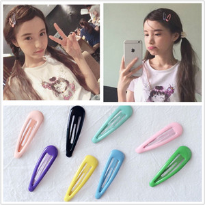 Bonito Clip para el Cabello con Forma de Gota, de Acero Inoxidable, para Uso Diario, Accesorio para el Cabello Unisex - Product Image 5