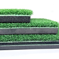 Tapis de frappe de golf LFL Factory Wholesale 150 x 150 mm de qualité supérieure, entraîneur de swing droitier/gaucher, épaisseur 30 mm, pour intérieur/extérieur, mini golf