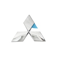 Mitsubishi Eclipse Cross Kit de pièces automobiles Informations sur le véhicule Logo anglais Logo de calandre à grille moyenne Autocollant de logo de hayon