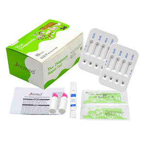 ईएचआर बाबा एएनए एब सीएचडब्ल्यू एजी एर्लिचिया/बेबेशिया/अनाप्लाज्मा/हार्टवर्म पशु डायग्नोस्टिक कॉम्बो टेस्ट किट कैनाइन 4 इन 1 के लिए - Product Image 5