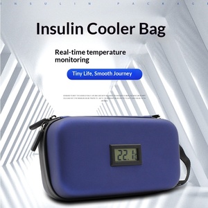 Sac isotherme portable pour insuline pour l'exportation transfrontalière, <span class=keywords><strong>mini</strong></span>-étui de refroidissement pour insuline avec poche à <span class=keywords><strong>glace</strong></span>, sac de voyage pour insuline pour l'extérieur - Product Image 3