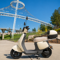 Scooter électrique 72V 350W 500W deux places pour adultes, type Cub, pour le tourisme, en stock à l'étranger