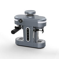 Machine à café électrique semi-automatique, moulin à café, machine à expresso, 15 bars, programmable, 3 en 1, usage hôtelier et domestique, ODM