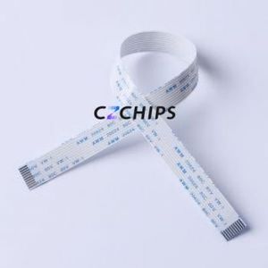 FC-1.0B-10P-250mm FFC Cable (Flexible Flat Cable) P=1mm Connector 10P 1mm 0.3mm Non-Inverting - Product Image 1