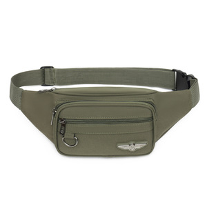 National Style Fashion <b>Chest</b> Bag with Zipper Closure Oxford Material Large Capacity Durable Design Fanny Pack - Product Image 3