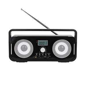Rechargeable Factory Portable <b>Digital</b> Display BT TF Card Radio with <b>Clock</b> Function Built-in Battery Dual Speaker Multifunctional - Product Image 5