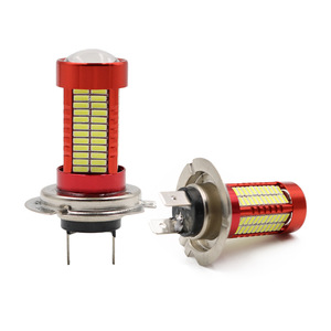 Luces antiniebla para coche H4 H7 de alta luminosidad con lente de 106 LED, luces antiniebla 4014, faros delanteros - Product Image 5