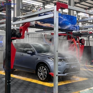 Machine à laver de voiture avec ordinateur entièrement automatique sans contact, levage intelligent, gain de temps et d'eau avec haute efficacité - Product Image 2