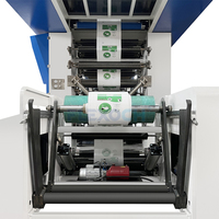 Machine d'impression flexographique à tambour central haute vitesse CI rouleau à rouleau pour films d'emballage souples et sacs en papier